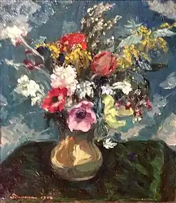 Bouquet d'été, huile sur toile, 1906.