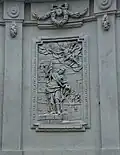 Reliéf se sv. Floriánem
