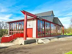 Espace Saint-Jean-Paul-II du sanctuaire.