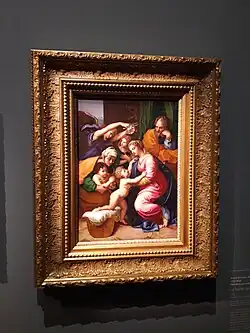 La Sainte Famille, d'après Raphaël (1825). musée de Sèvres (coll. du Louvre).