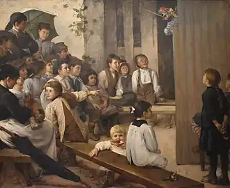 Guignol au village (1886), Limoux, musée Petiet