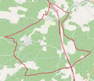 Carte OpenStreetMap.