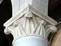 Chapiteau gothique du 3e&nbsp;pilier.