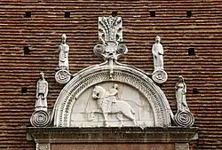 Détail de la Porte du Duomo de Forli