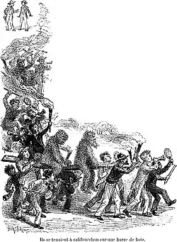 Ornementations pour Les Aventures de Huckleberry Finn (1886).