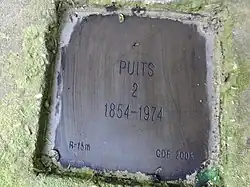 Puits no&nbsp;2, 1854 - 1974.
