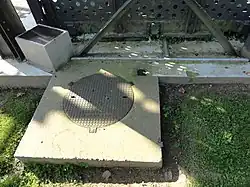 La tête de puits matérialisée no&nbsp;2.