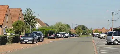 La rue Gilles-Fabry en septembre 2019.