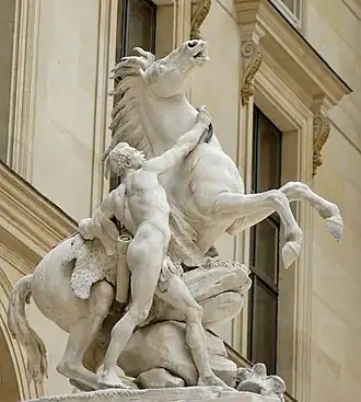 L'un des Chevaux de MarlyGuillaume Coustou l'Aîné, 1739-1745