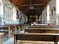 L'église, intérieur.