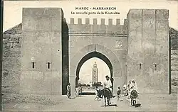 Bab Jdid dans une carte postale de 1919.