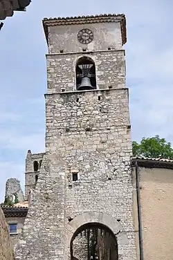 Beffroi, vue extérieure.