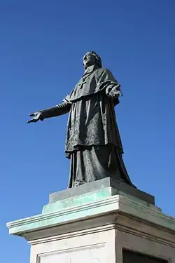 Monument à Mgr de Belsunce (détail), Marseille, cathédrale Sainte-Marie-Majeure.