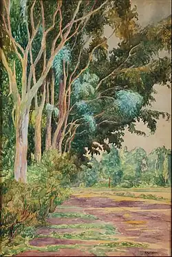 Paisaje, 1907, Musée national des Beaux-Arts de Buenos Aires