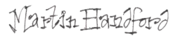 signature de Martin Handford