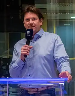 Description de l'image Martin Procházka, Studio S2 ČRo 2025 (6) (cropped).jpg.