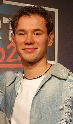 Description de l'image Martinus Gunnarsen ESC PREPARTY ES 2024 (cropped).jpg.
