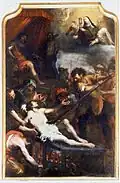 Giovanni Battista Carlone : Martirio di San Lorenzo