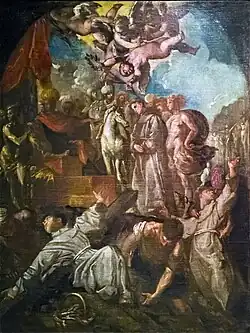 Martyr des franciscains à Nagasaki,  Ca' Rezzonico, Pinacoteca Egidio Martini