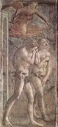II=Adam et Ève chassés du Jardin d'Éden, Masaccio