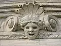 Mascaron de la façade