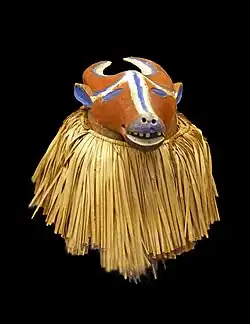 Masque-buffle utilisé lors de la circoncision