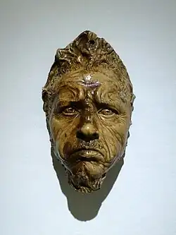 Masque autoportrait de Jean Carriès