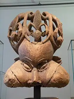 Masque royal tukah (XVIIIe&nbsp;siècle).