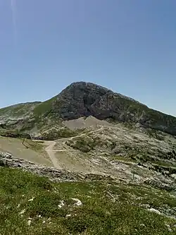 Vue depuis le balcon Est.