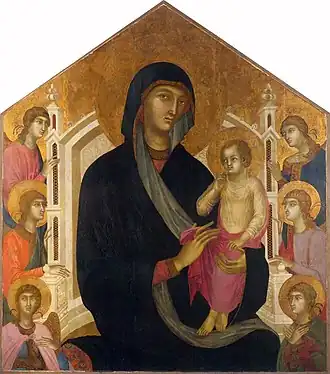 Maître des AlbertiniMadone de Santa Croce, vers 1310-15 (?) National Gallery, Londres