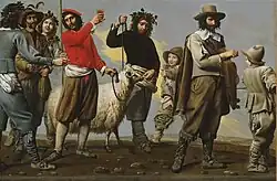 Master of the Processions - Feast of the wine (of the ram)