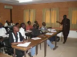 Master students were interested in ecosan - Les étudiants en Master etaient intéressés par ecosan2