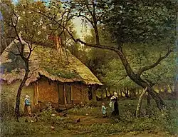 Masure à Saint-Léonard (1878), Fécamp, musée des Pêcheries.