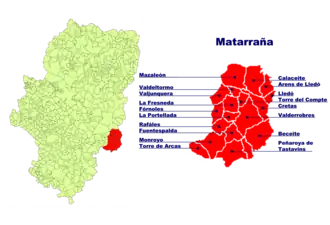Localisation de Torre del Compte