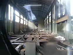 Intérieur vide en 2012.