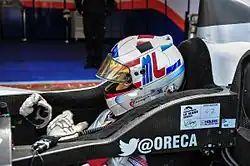 Description de l'image Matthieu Lecuyer European Le Mans Series ORECA season 2013 - 2.jpg.