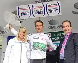 Bryan Coquard, leader du classement du meilleur jeune.