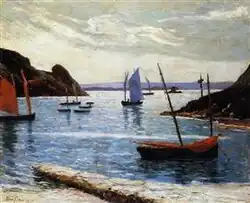Maxime Maufra : Île de Bréhat (avant 1918).