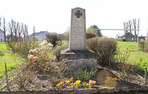 Monument hommage au 1er régiment d'infanterie.