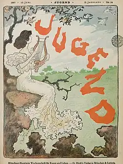 Couverture pour Jugend, no&nbsp;24 (1897).