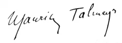 signature de Maurice Talmeyr