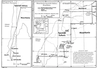 Image illustrative de l’article Frontière entre la Mauritanie et le Sahara occidental