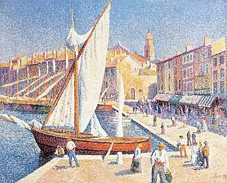 Le Port de Saint-Tropez (1893)collection particulière.