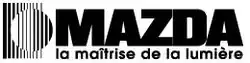 logo de Mazda (lumière)