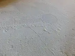 Tête de puits matérialisée no&nbsp;7 et exutoire de grisou.