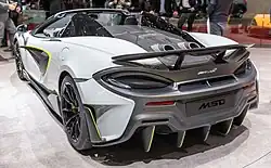 McLaren 600LT, 2018 (spider en 2019).