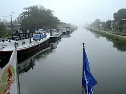 Le canal Louvain-Dyle près de Malines.