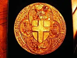 La médaille de citoyen d'honneur de Zwolle de Léo Major.