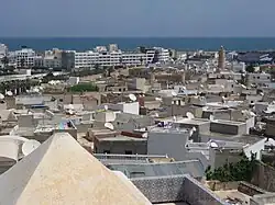 Vue générale de la médina.