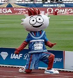 Athix, la mascotte de la FFA.